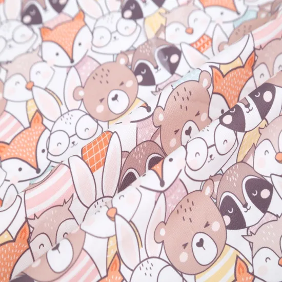 Custom Printing 100% Cotton Fabric: Poplin, Woven, Canvas, Satin