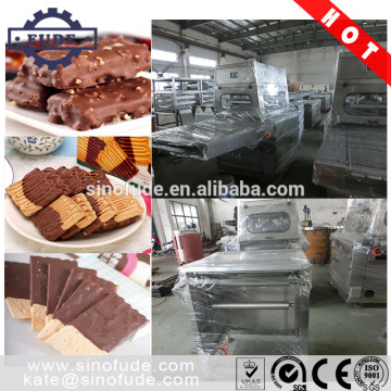 chocolate enoring production line with cooling tunnel/chocolate machine