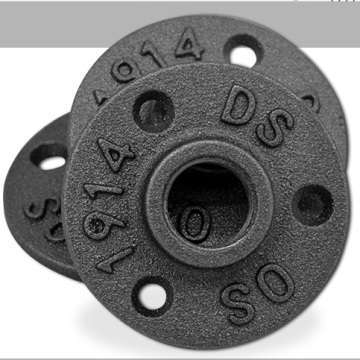 3 Hole Malleable Thread Cast Iron Floor Flange