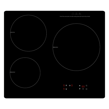 Built-In Induction Hob: 3 Burner Electric Cooktop for Kitchen