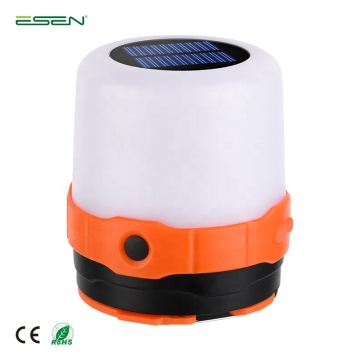 Portable Solar Power Camping Light: Hand Crank Dynamo Emergency LED