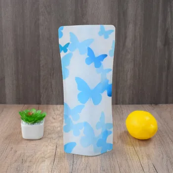 Collapsible Plastic Flower Vase Bag Container