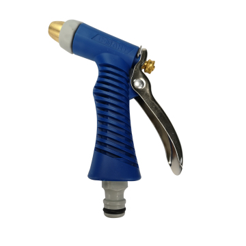 Universal 13mm Spray Brass Hose Nozzle: Compatible with Threaded and Threadless Water Faucets