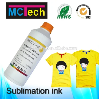 High Transfer Rate Sublimation Ink For Ricoh Printer