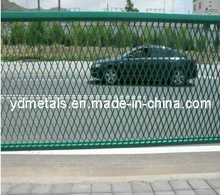 PVC Coated Expanded Metal Fence