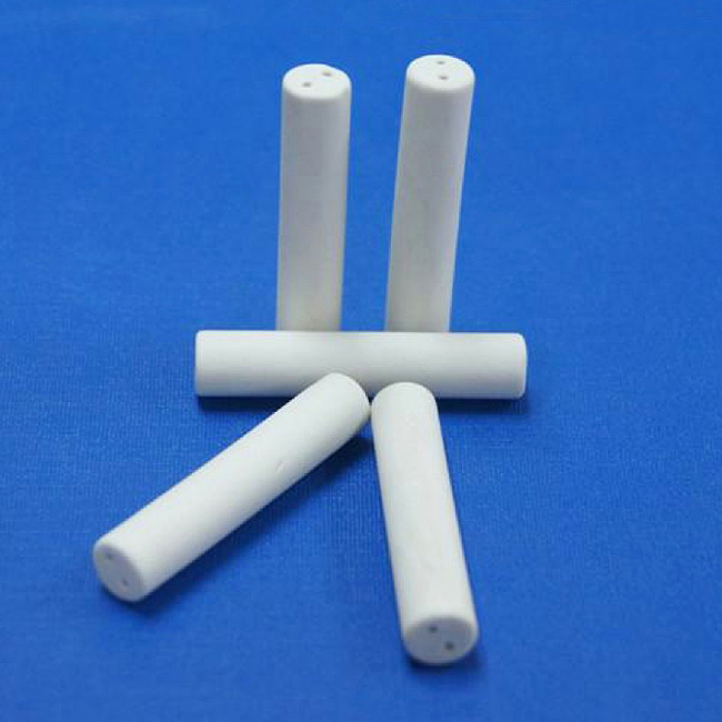 Double holes ceramic tube