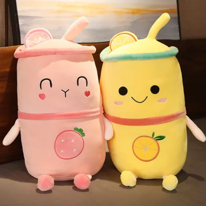 Boba Milk Tea Plush Pillow