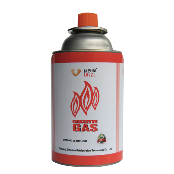 Aerosol de recambio de gas butano