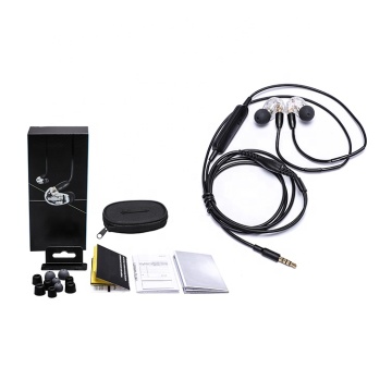 Hi-Fi Stereo Noise Cancelling Earphones with Mic - SE215 In-Ear Detachable Earbuds with Bag