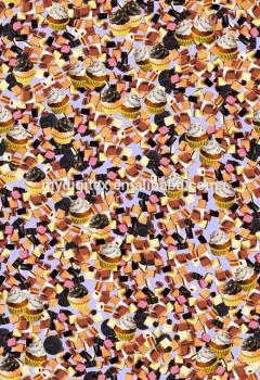 Factory direct custom digital print habotai 100% silk fabric