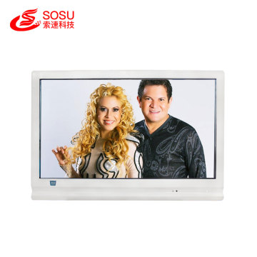 Transparent lcd touch screen for showcase real product
