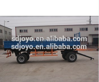 Hydraulic dumping agriculture truck trailer for sale in trailers joyo for you