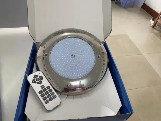 Full stainless steel casing pool led ligths
