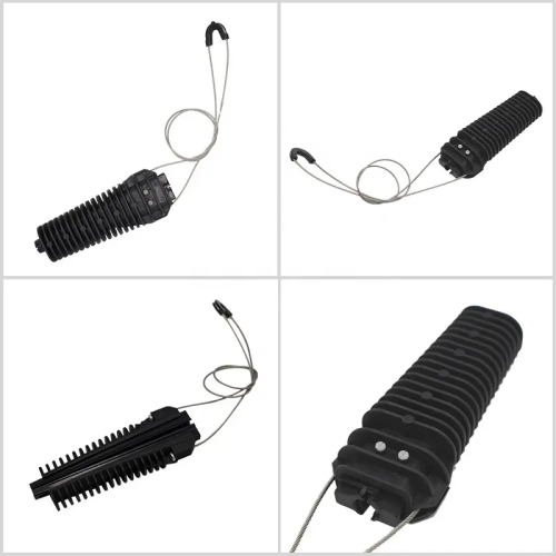 China Overhead ADSS Fiber Cable Anchoring Tension Suspension Clamp Factory