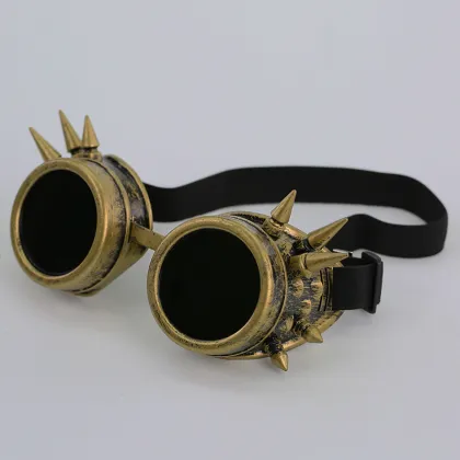 Steampunk Kaleidoscope Windshield Glasses for Clothing Matching