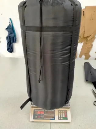 6kg Cotton Flannel Double Sleeping Bag for Cold Winter Family Camping