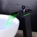 Brass Square Waterfall Basin Faucet