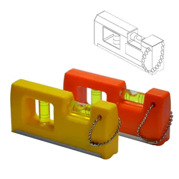two bubble pocket plastic box spirit level