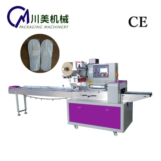 Automatic Horizontal Packing Machine for Hotel Disposable Slipper and Pillow Packaging