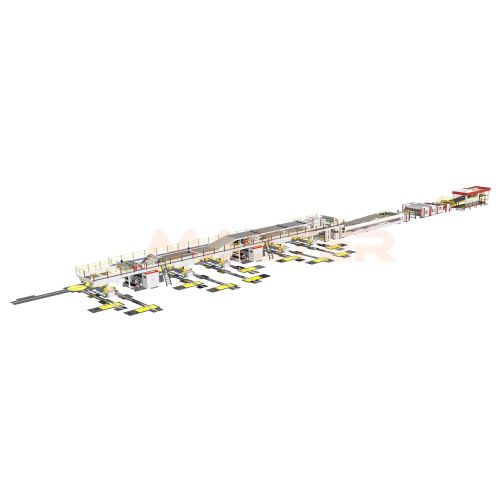 ЛИНИЯ ПО ПРОИЗВОДСТВУ 5-СЛОЙНОГО ГОФРОКАРТОНА 2500 мм