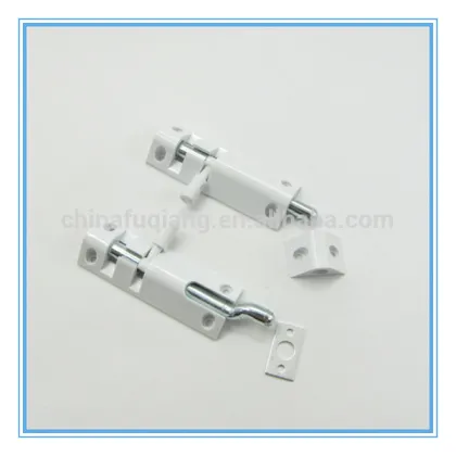 Plastic door bolts for wooden frame window