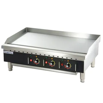 Commercial Kitchen Equipment Stainless Steel Table-Top Electric Griddle