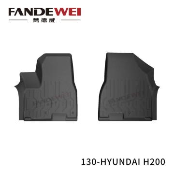 Hochwertige schwarze Automatten für Hyundai H200