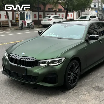 Ghost Metal Dark Green color ppf