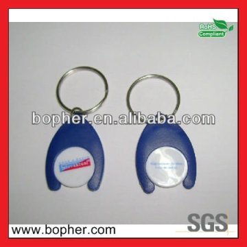 2014 best quality metal trolley coin