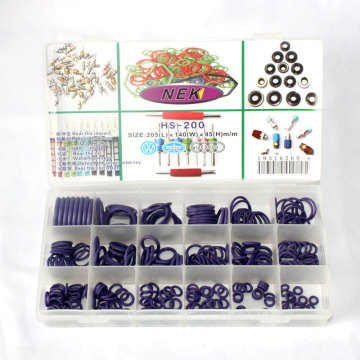 البيع الساخن Pokka 265 PCS R134A O RING KIT - SEALING CAR