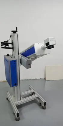 Flying Fiber Laser Printer