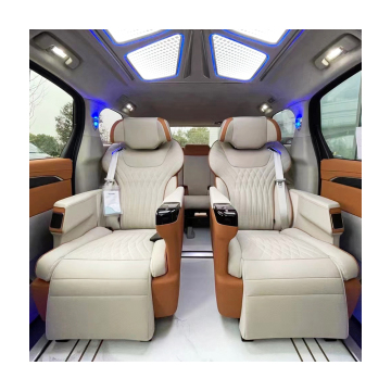 VIP Adjustable Leather MPV Seats with Ventilation and Heating