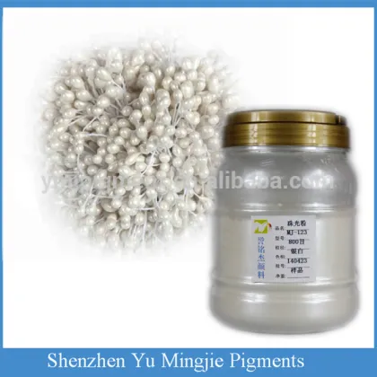 Silver White Pearl Pigment for Plastics, Paints, Inks