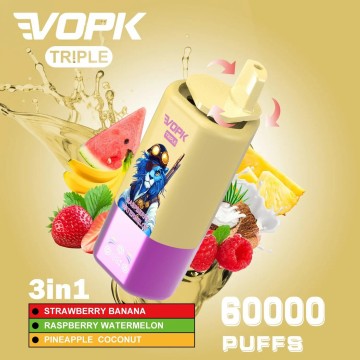 Vopk triple 60k puffs vape sekali pakai