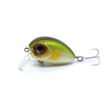 AOCLU Floating Flutter Crankbait - 30mm Mini Fishing Lure for Bass & Trout