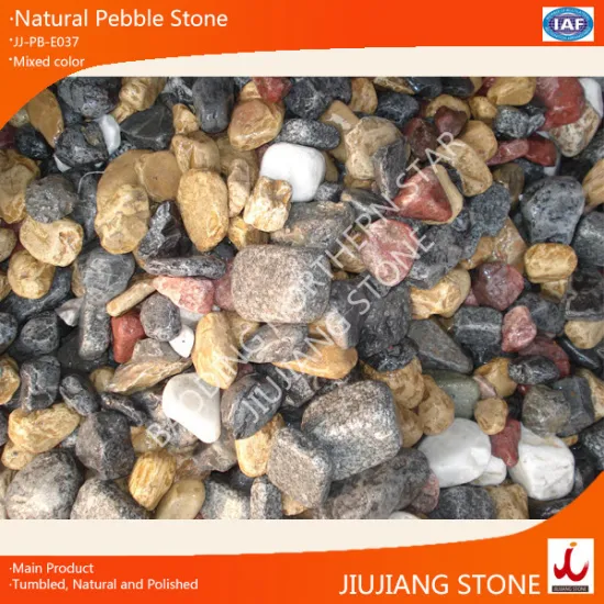 Pebble stone , landscaping stone , river rock pebbles
