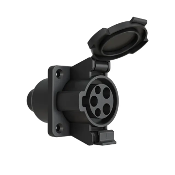 New 50A EV Charger Type 1 SAE J1772 Socket Connector