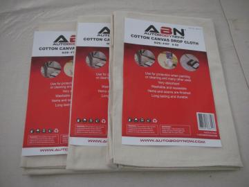 canvas dust drop cloth 9*12