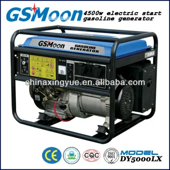 CE and EPA approval 5kw Electric start Portable Gasoline Generator