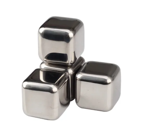Stainless steel ice cubes for Whiskey