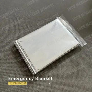 Emergency Foil Blanket First Aid Use