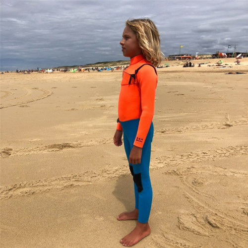 Seaskin 3/2mm Long Sleeves Youth Full Surfing Wetsuit