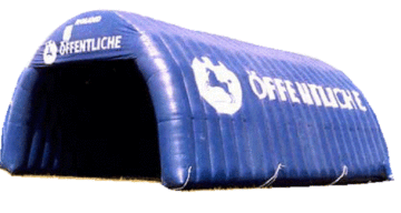 Inflatable advertising camping tent