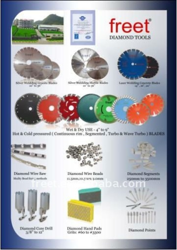 Diamond Tools for Stone Processing