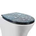 Duroplast Soft Close Toilet Seatin water-drop pattern