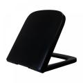 Black Duroplast Toigle Seat, квадратная форма