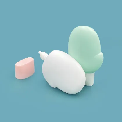 Glass sunscreen pump for lotion egg bottle