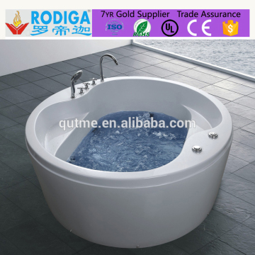 Wholesale luxury massage round bathtub whirlpool bathtub freestanding bathtub