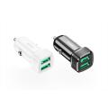 Newly Developed 12w Car Dual Port Multipurpose Charger