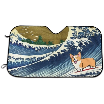 Foldable Cartoon PE Bubble Car Sunshade for Sun Protection and Insulation